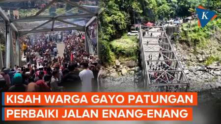 Warga Aceh Patungan Rp 1 Miliar Sambung Jalan Yang Tak Kunjung Diperbaiki Pemerintah