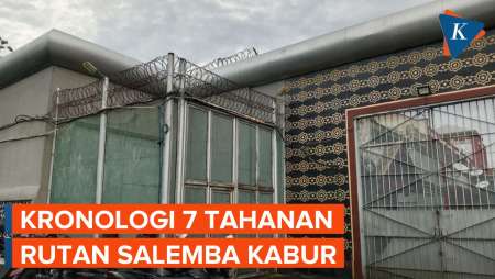 [FULL] Kronologi 7 Tahanan Kabur dari Rutan Salemba