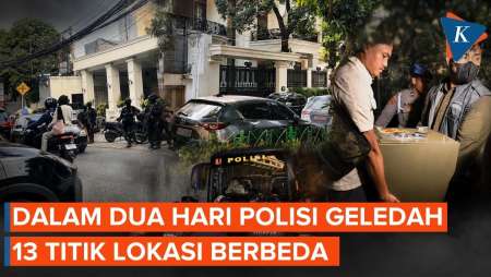 Polisi Sapu Bersih 13 Lokasi, Ini Daftar Dan Temuan Terbarunya