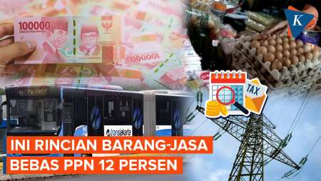 Barang dan Jasa Ini Bebas PPN, Tak Kena Pajak 12 Persen