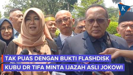 Kuasa Hukum Dokter Tifa Persoalkan Bukti Flashdisk, Minta Ijazah Asli Jokowi Ditunjukkan
