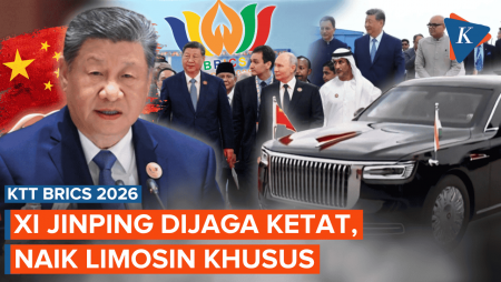 Pengamanan Ketat Xi Jinping Di KTT BRICS 2026, Bawa Limosin Khusus Dari China