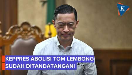 Pengacara Tom Lembong Sebut Keppres Bebas Sudah Ditandatangani 