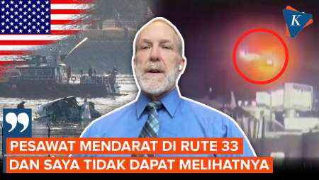 Blak-blakan Eks Pilot AS soal Jalur 33 Bandara Reagan: Penglihatan Sulit!