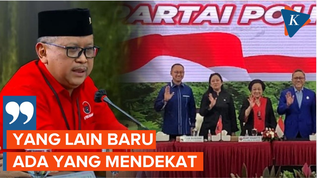 Hasto Kristiyanto: Ibu Megawati Dekat dengan PAN, yang Lain Baru Mendekat