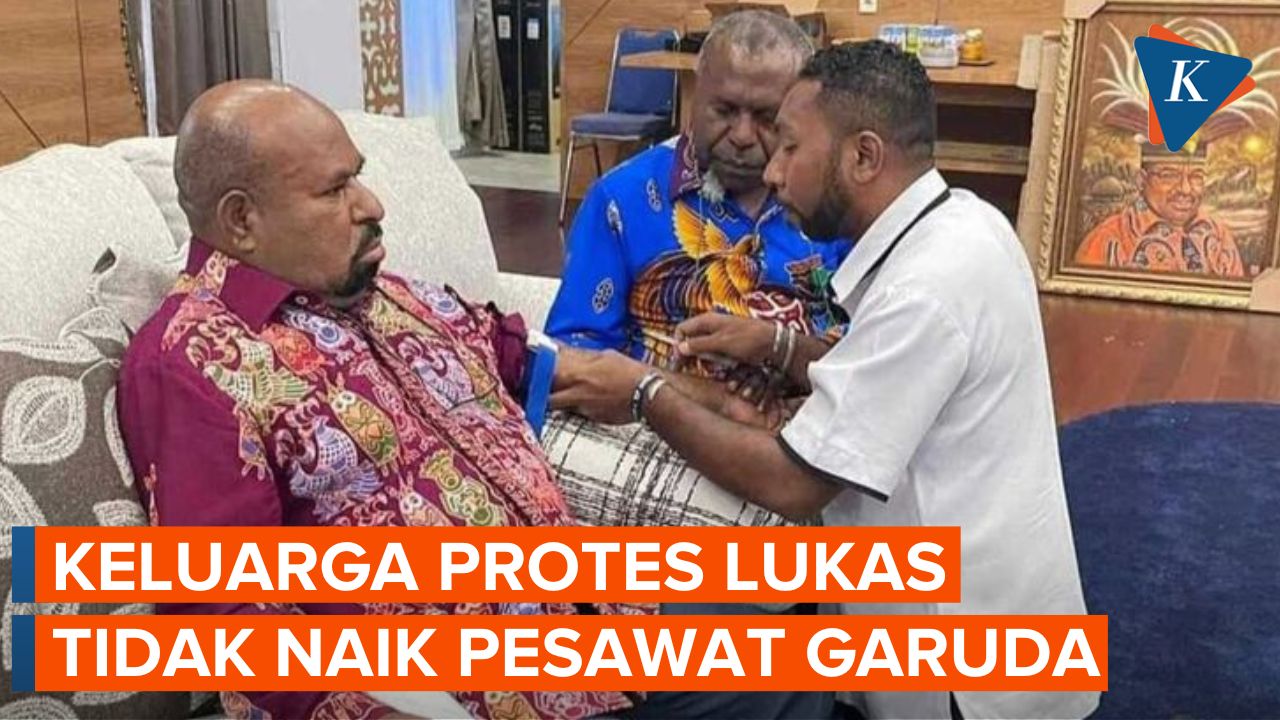 Keluarga Protes Lukas Enembe Tak Pakai Maskapai Garuda Indonesia Saat Ditangkap