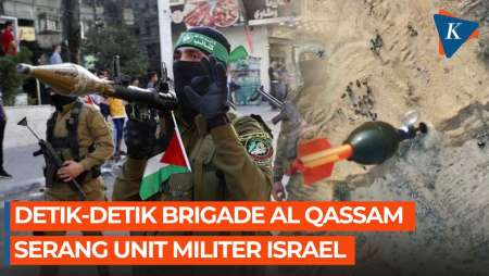 Detik-detik Sayap Militer Hamas Klaim Lakukan Serangan Udara ke Israel