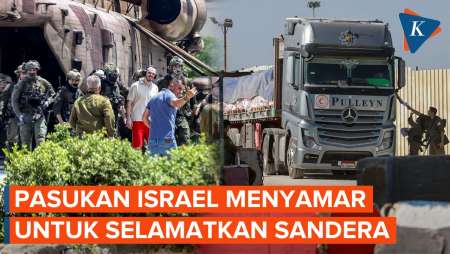 Tentara Israel Menyamar Saat Bebaskan Sandera, Gunakan Truk Bantuan