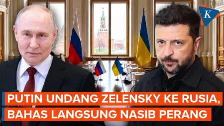 Putin Undang Zelensky ke Moskwa untuk Negosiasi Langsung Akhir Perang Rusia-Ukraina