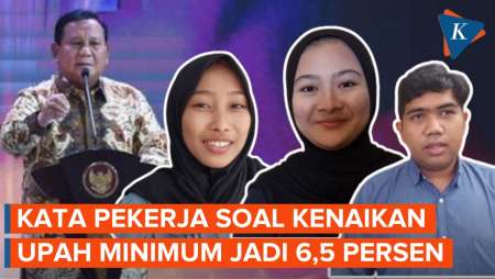 Upah Minimum Naik 6,5 Persen pada 2025, Apa Kata Pekerja?