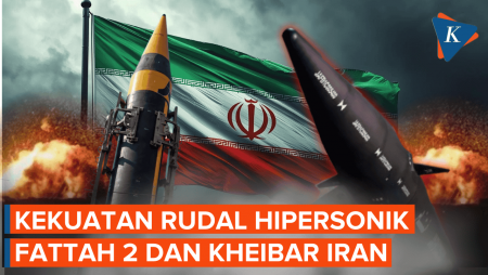 Intip Kehebatan Dua Rudal Hipersonik Iran, Fattah 2 dan Kheibar Sheikan