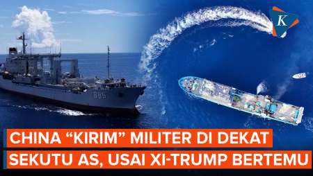 China Tiba-tiba "Kirim" Militer di Dekat Sekutu AS Tak Lama usai Pertemuan Xi-Trump