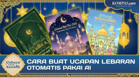 Cara Bikin Gambar Ucapan Idulfitri Keren via AI, Lengkap dengan Contoh Prompt