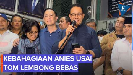 Anies: Kita Syukuri dan Rayakan Kebebasan Tom Lembong