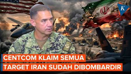 AS Hentikan Serangan Ke Iran, CENTCOM: Targetnya Sudah Habis Dibombardir!