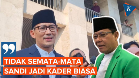 PPP Belum Tentukan Jabatan Sandiaga Uno, Akan Dibahas di Rapimnas