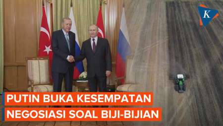 Erdogan Bertemu Putin di Rusia, Bujuk Kesepakatan Biji-bijian Kembali Dilakukan