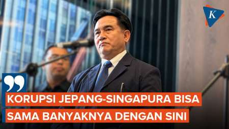 Yusril Bicara Soal UU Tipikor, Bandingkan Korupsi Singapura-Jepang Bisa Setara Indonesia