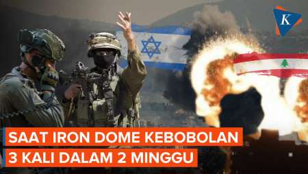 Jebol 3 Kali dalam 2 Minggu, Titik Lemah Iron Dome Dieksploitasi?