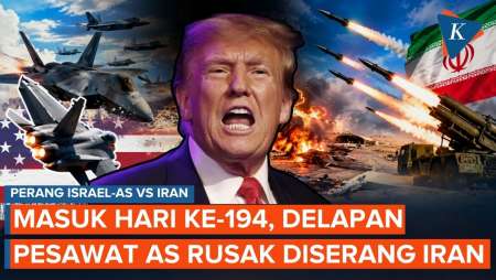 Hari Ke-194 Perang Iran Vs AS-Israel: Iran Serang Pangkalan AS Di Yordania, Pesawat Rusak Terdampak