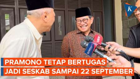 Mundur dari Seskab, Pramono Anung Tegaskan Tetap Bertugas sampai 22…