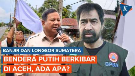 Warga Aceh Kibarkan Bendera Putih, Presiden Disomasi