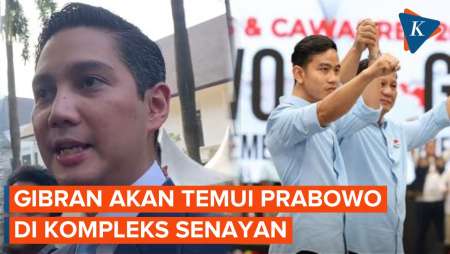 Gerindra Sebut Gibran Tak Berangkat Bareng Prabowo ke Gedung DPR