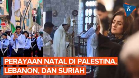 Suasana Perayaan Natal Di Palestina, Lebanon, Dan Suriah