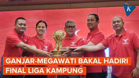 Ganjar dan Megawati Akan Hadiri Final Liga Kampung di GBK