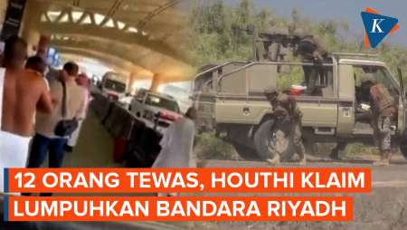 Houthi Klaim Serang Bandara Riyadh Yang Tewaskan 12 Orang Dan Lukai 309 Korban