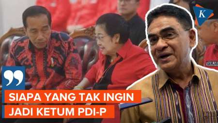 Politisi PDI-P Sebut Elite Partai Sudah Mengira Jokowi Berupaya Jadi Ketum PDI-P
