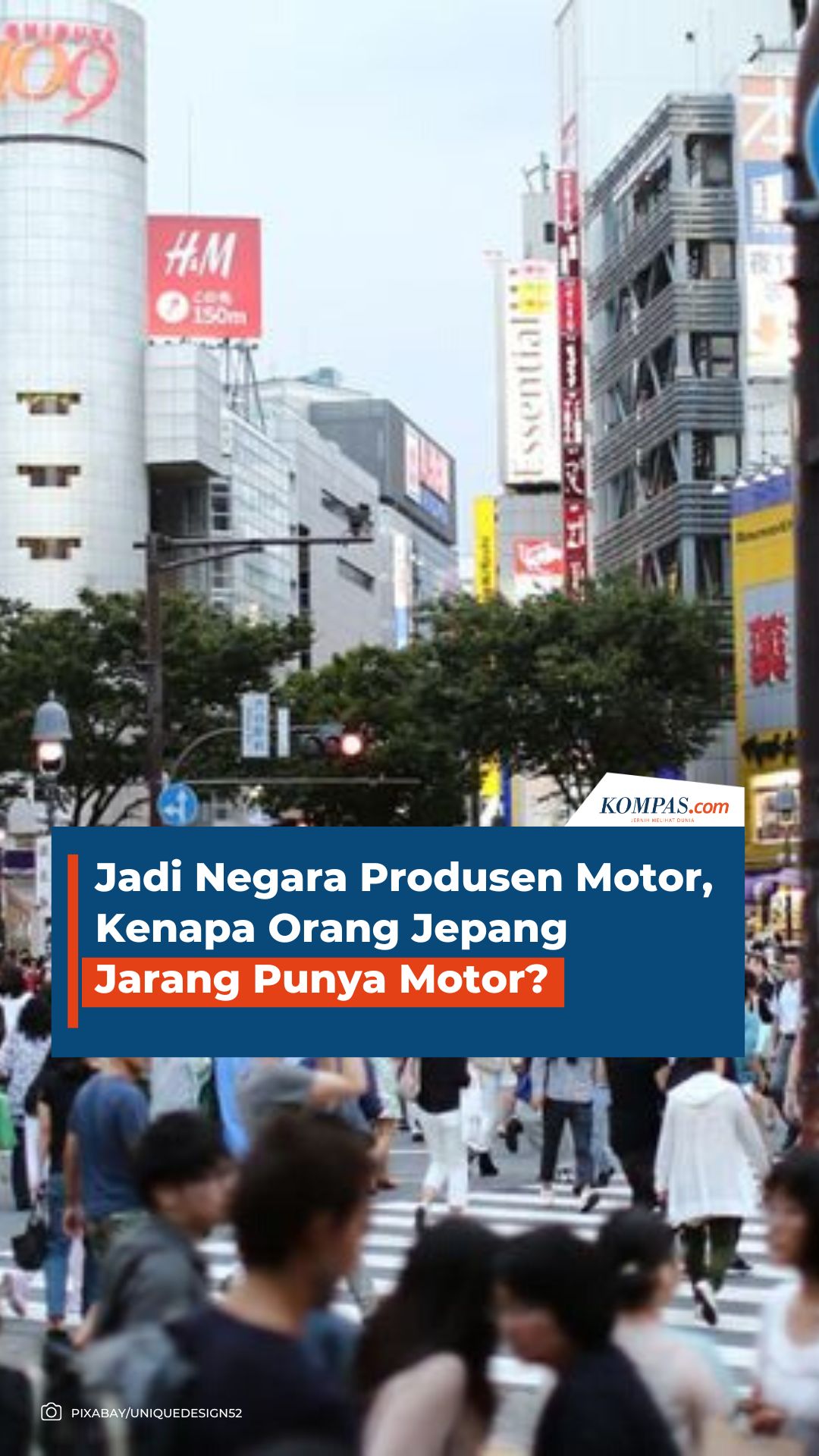 Jadi Negara Produsen Motor, Kenapa Orang Jepang Jarang Punya Motor?