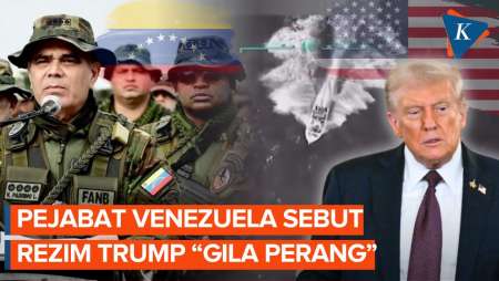 Makin Panas, Pejabat Venezuela Tuding Pemerintahan Trump “Gila Perang”