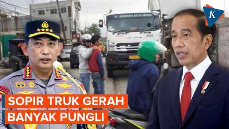 Perintah Jokowi Tak Ampuh, Pungli Sopir Truk Masih Merajalela