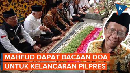 [FULL] Momen Mahfud MD Ziarah ke Makam 3 Tokoh Pendiri NU di Jombang