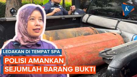 Polisi Amankan Barang Bukti Usai Olah TKP di Tempat Spa Bulungan