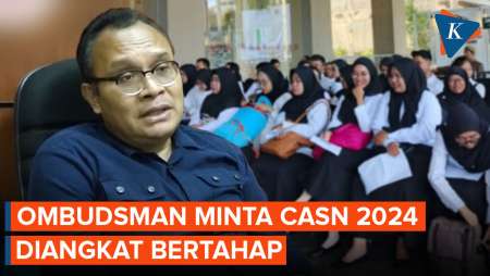 Ombudsman Desak Pemerintah Angkat CPNS dan PPPK secara Bertahap