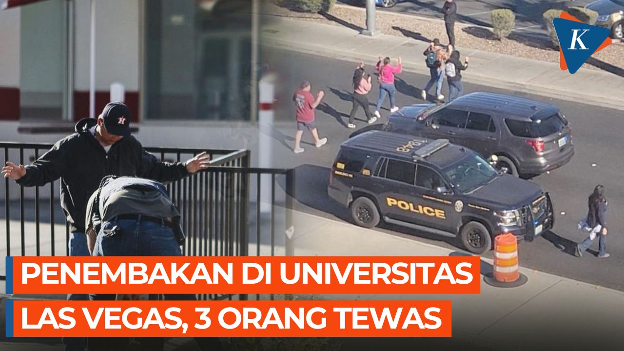 Video: Penembakan Di Universitas Las Vegas Tewaskan 3 Orang, Pelaku ...