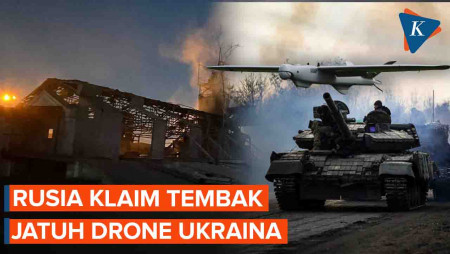 Rusia Klaim Tembak Jatuh Drone milik Ukraina