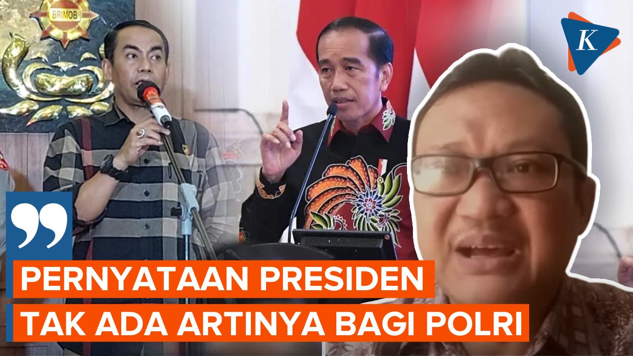 Pengamat: Belum Kering Bibir Jokowi, Malamnya Ikon Hedonis di Polri Naik Jabatan