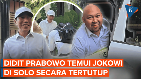 Didit Prabowo Bertemu Jokowi Secara Tertutup 30 Menit, Agenda Apa?