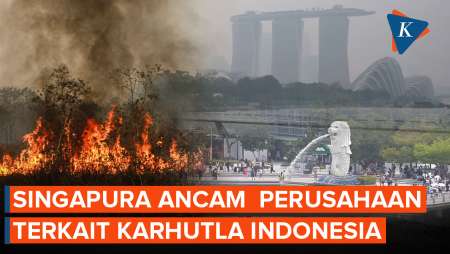 Singapura Gunakan UU Kabut Asap Untuk Menindak Perusahaan Terkait Karhutla