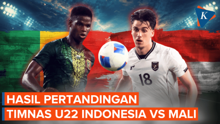 Hasil Timnas U22 Indonesia Vs Mali, Garuda Muda Petik Hasil Imbang 2-2