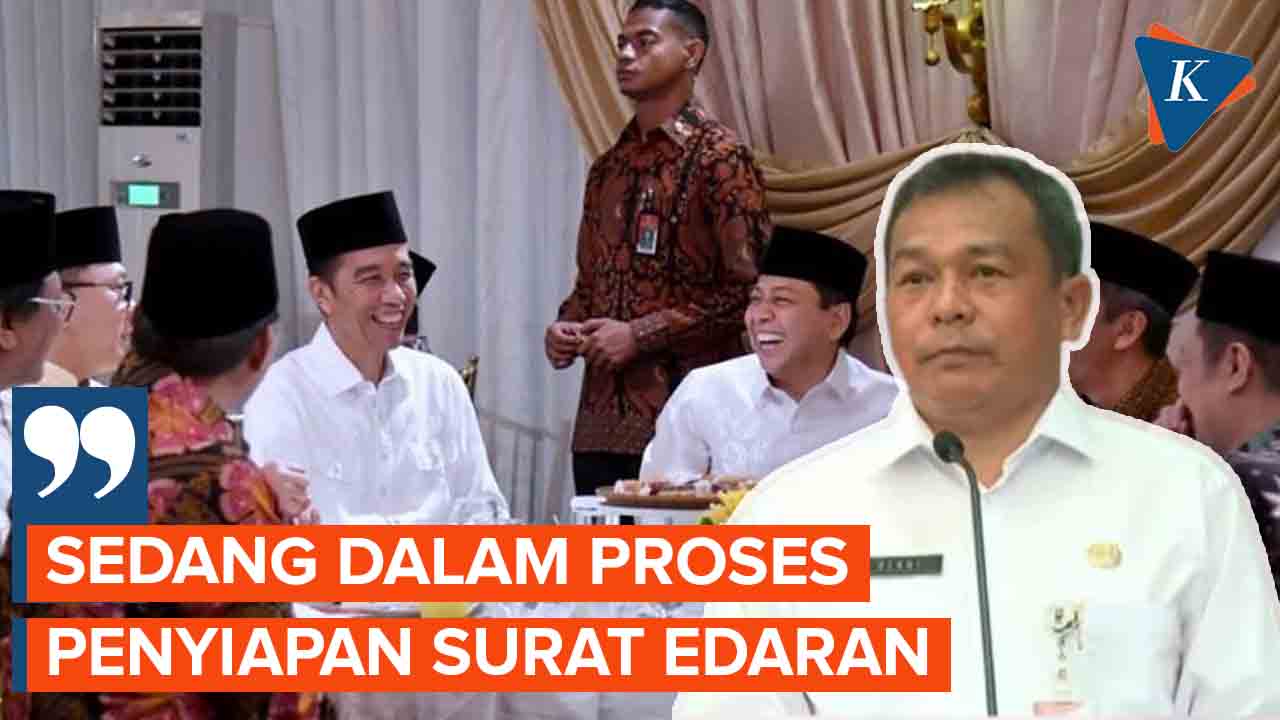 Jokowi Beri Arahan Bukber Pejabat-Pegawai Pemerintah Ditiadakan