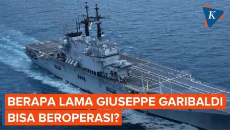 Kapal Induk Giuseppe Garibaldi Bekas Italia, Bisa Dipakai Berapa Lama?