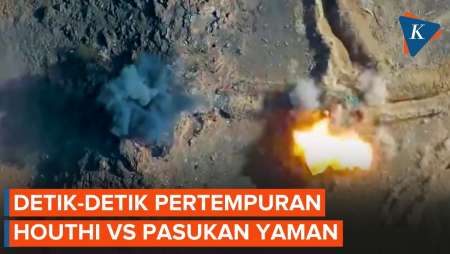 Detik-detik Saling Serang Houthi Vs Pasukan Yaman