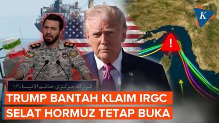Trump: Hormuz Tetap Buka, Kami Membombardir Mereka Habis-habisan