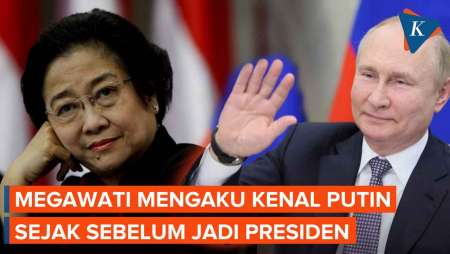 Singgung Perang Rusia-Ukraina, Megawati: Bukan Sombong, Saya Kenal Putin