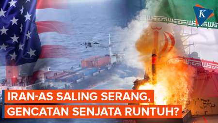 Iran-AS Saling Serang Di Selat Hormuz, Gencatan Senjata Di Ambang Keruntuhan