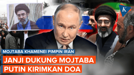 Putin Doakan dan Beri Selamat Mojtaba Khamenei, Janji Setia dengan Iran
